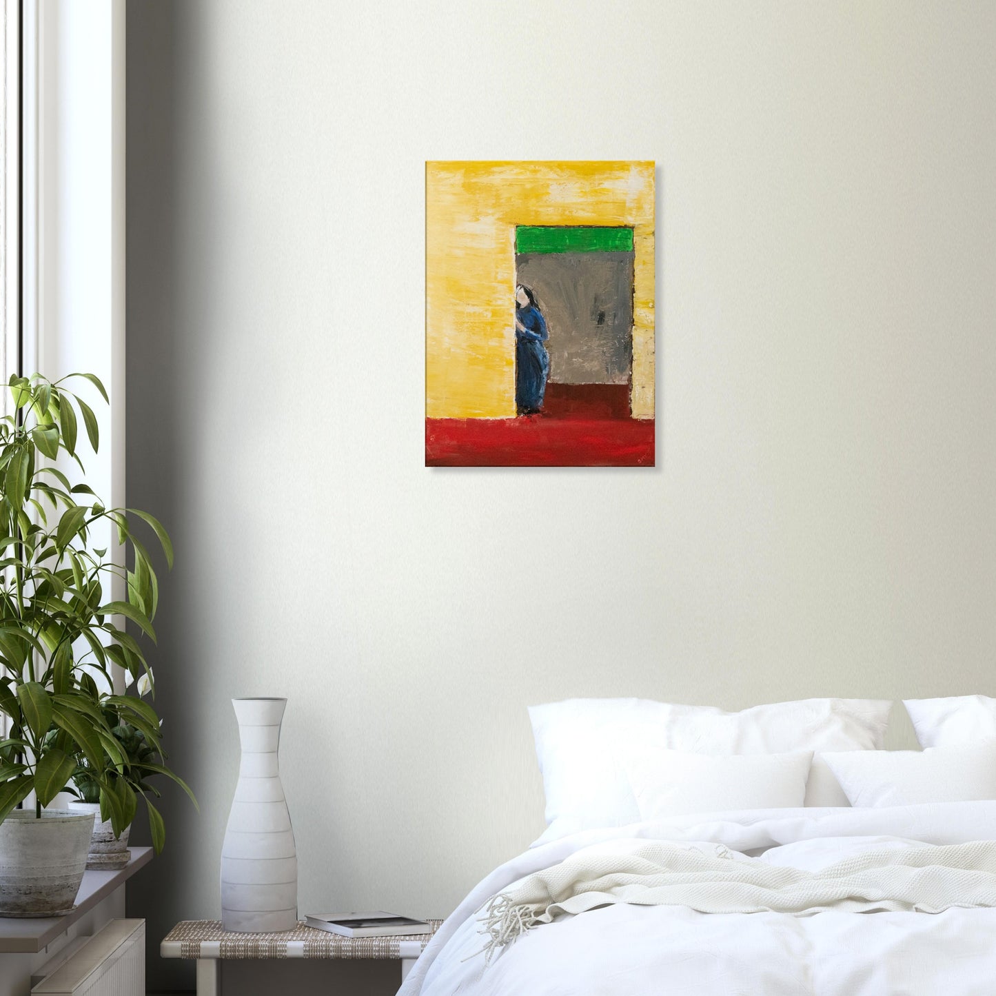 Mercado - Painting Canvas Print 18x24