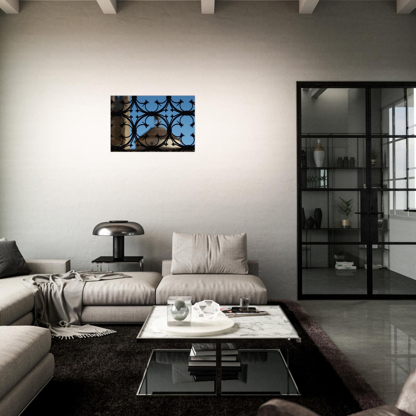 Santa Croce Ironwork Canvas Print 20x30