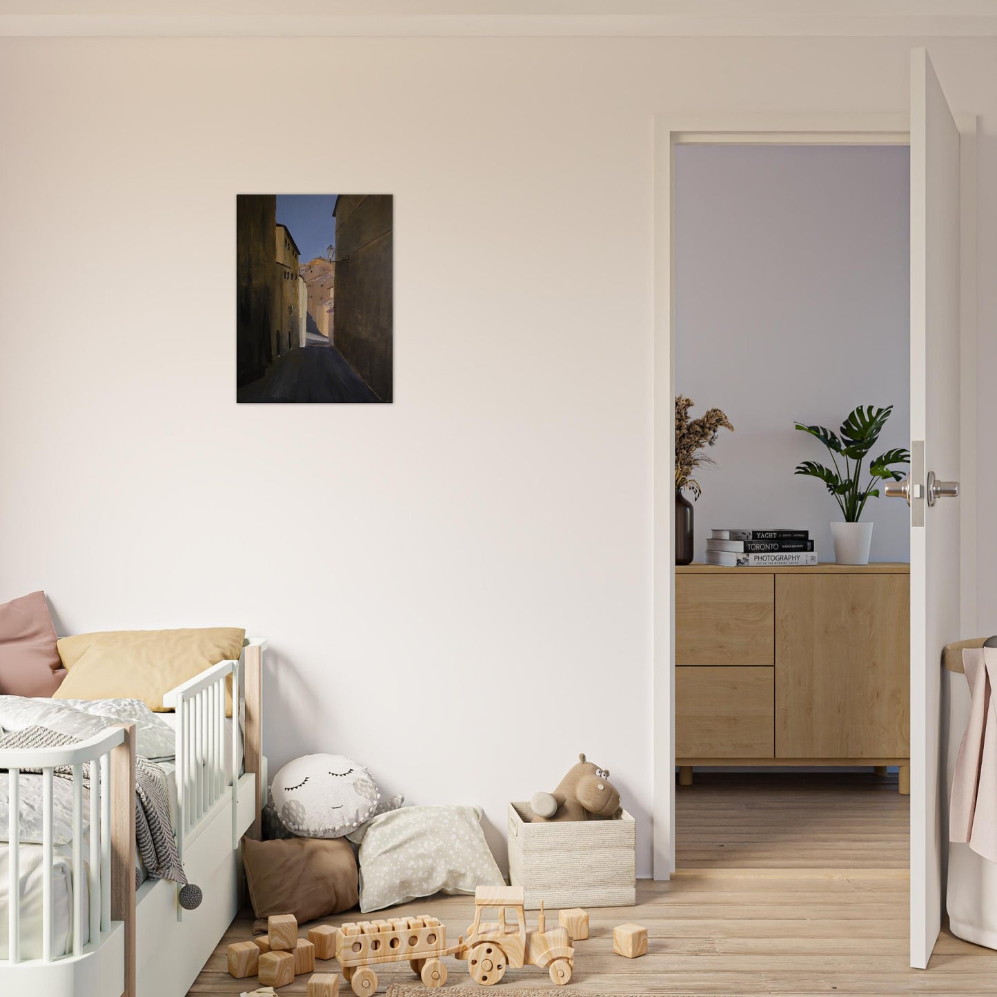 Siena #1 - Painting Canvas Print 18x24