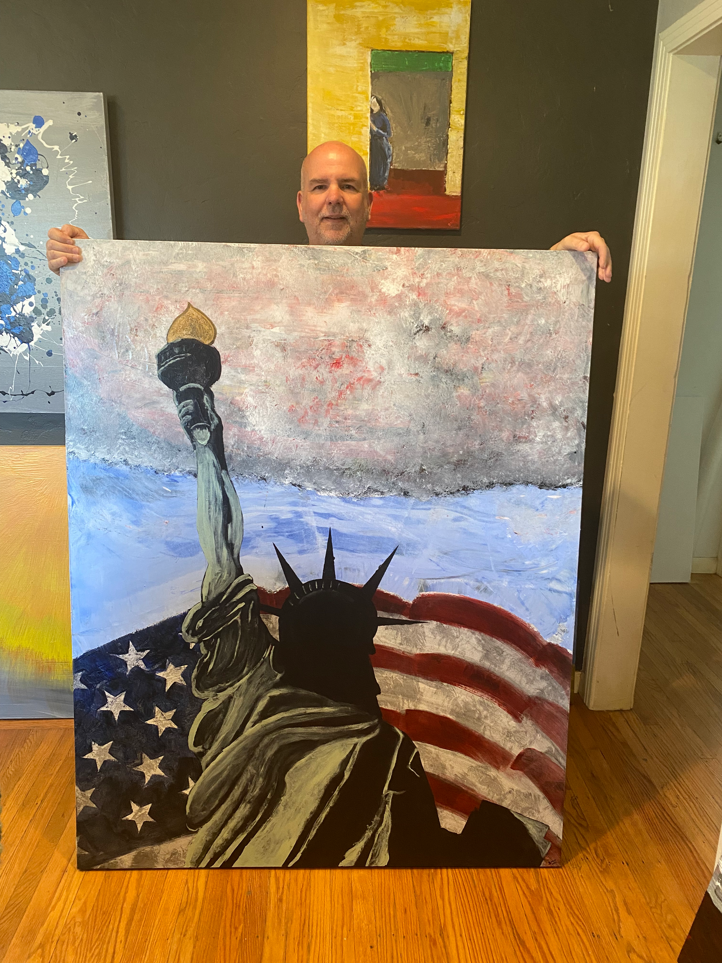 "Liberty" Original Painting 48x60