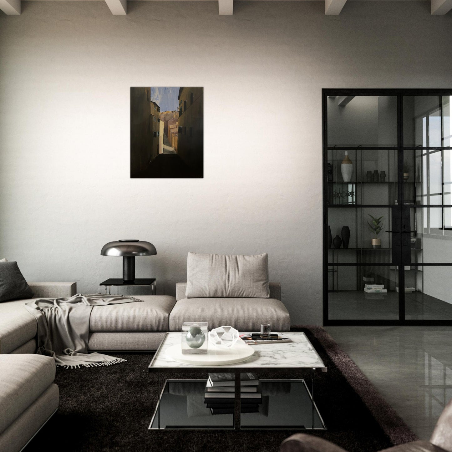 "Siena #2" Painting Canvas Print 24x30