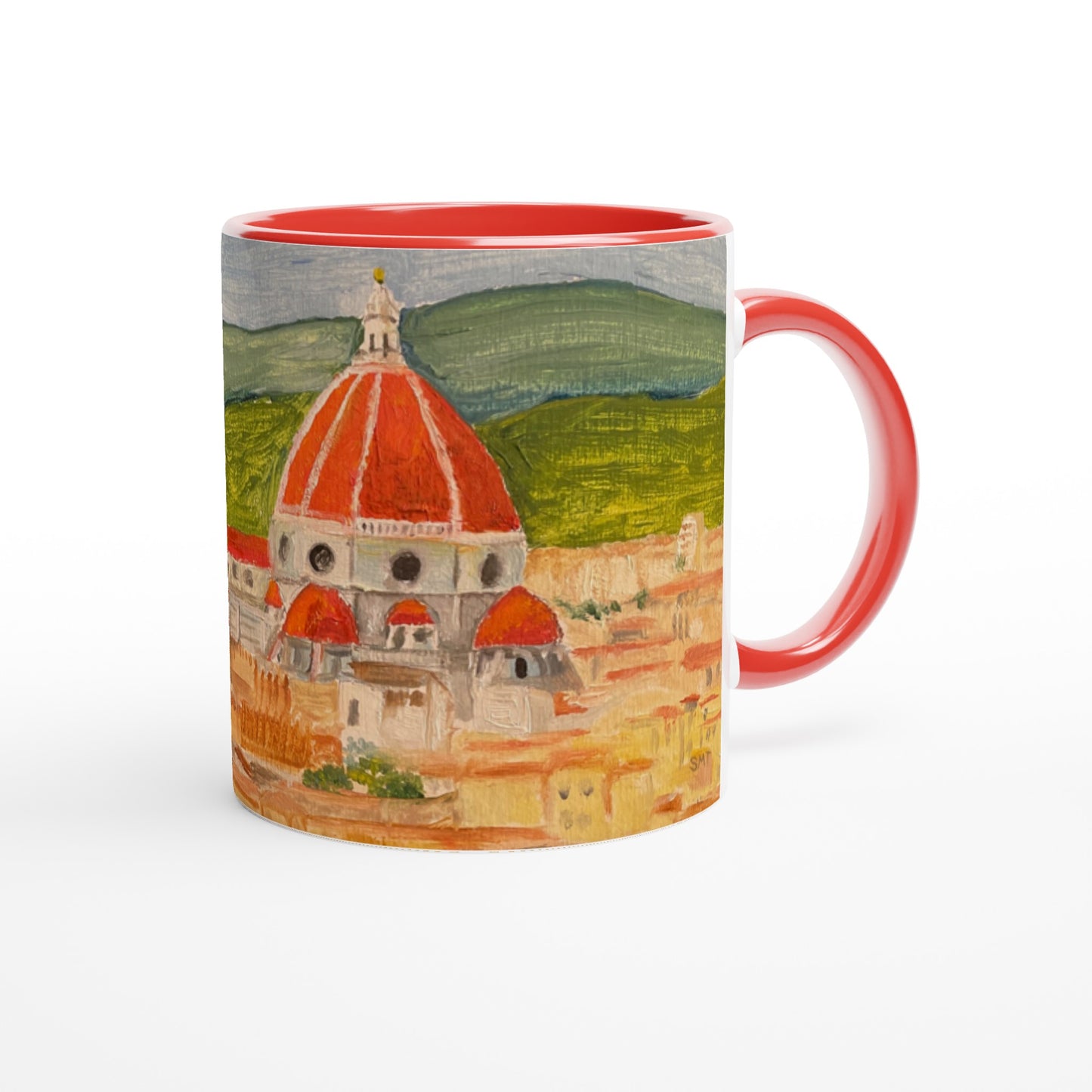 Firenze 11oz Color Accent Mug