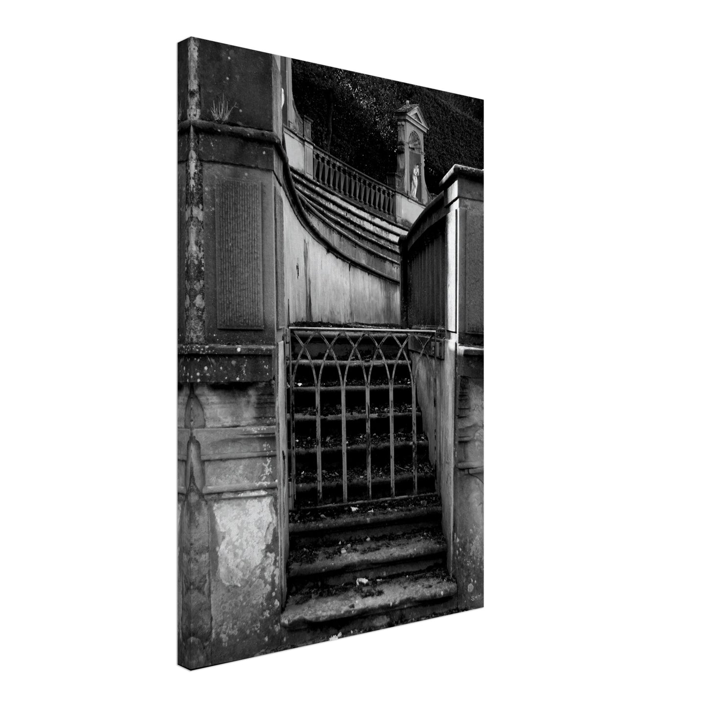 Boboli Stairs #3 Canvas Print 20x30