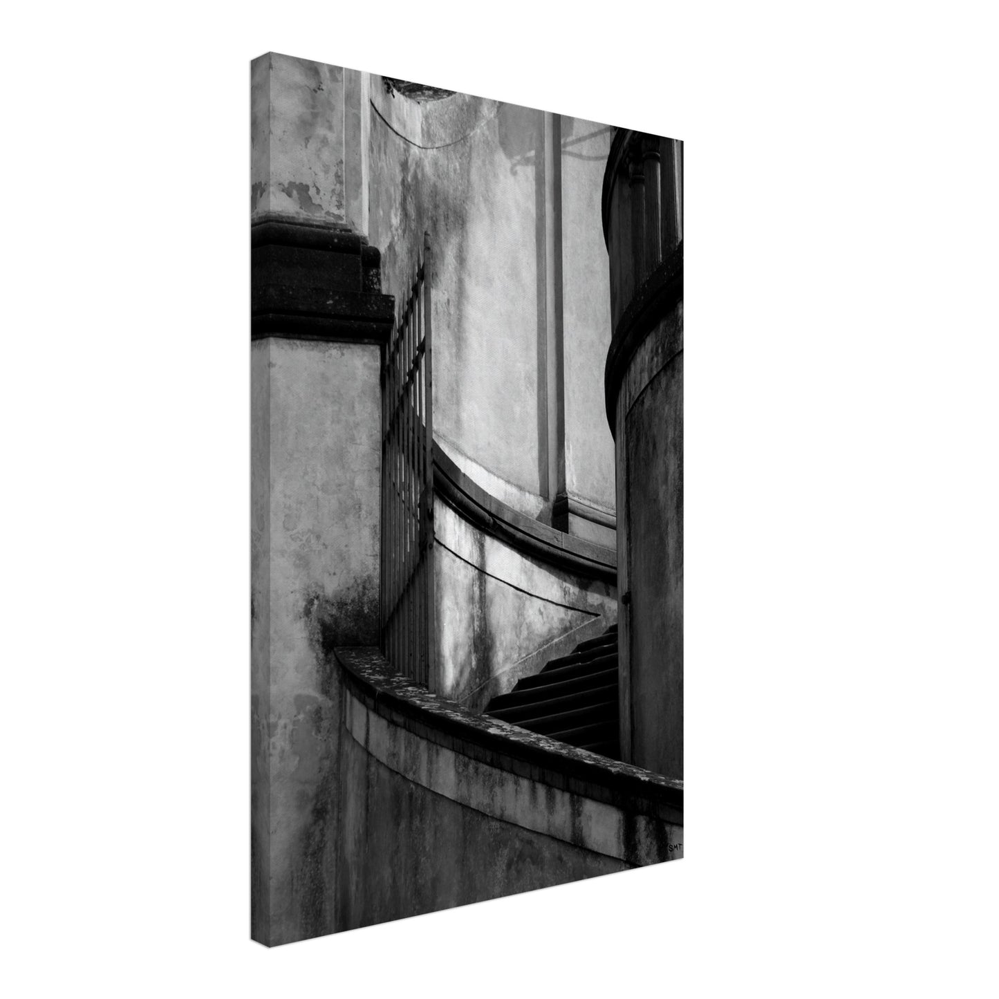 Boboli Stairs #1 B/W Canvas Print 20x30