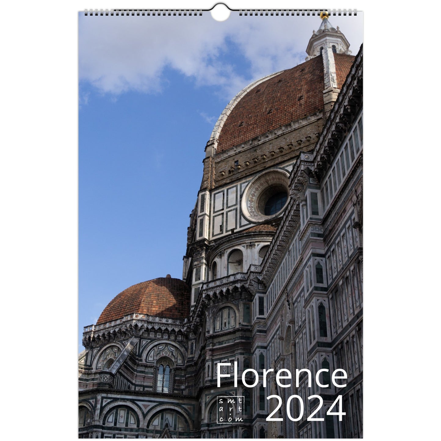 Florence 2024 Calendar - US & CA Version