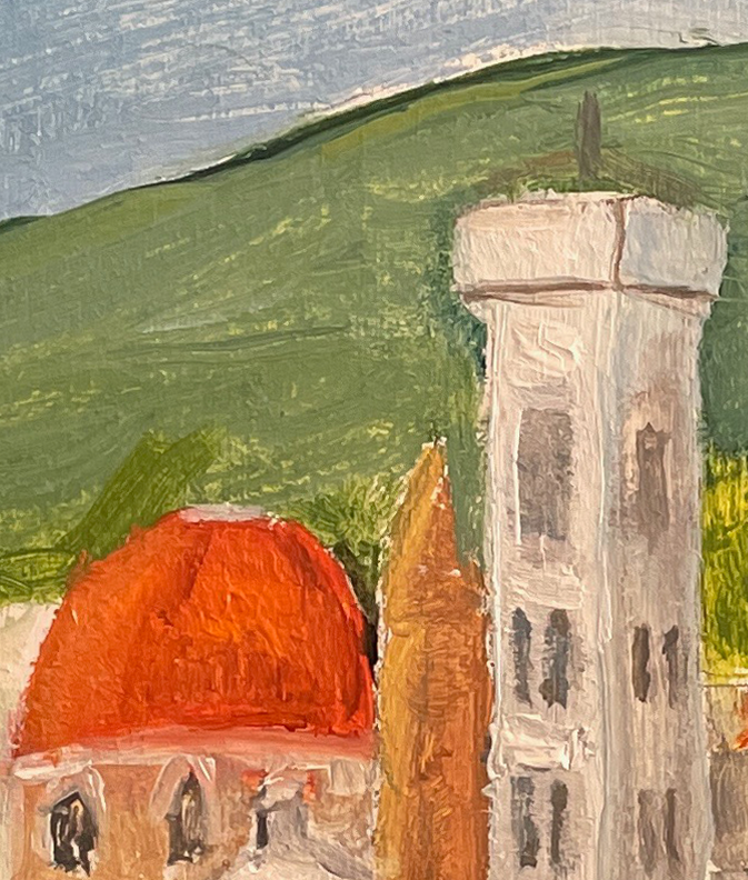 "Firenze" Original Painting 6x12