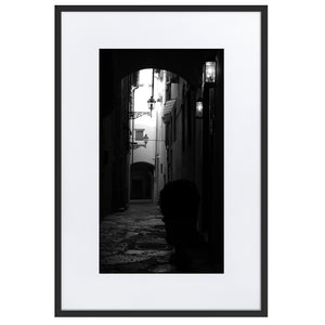 Vicolo - Framed Matted Print 61cm x 91cm