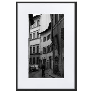 Florence Stroll - Framed Matted Print 61cm x 91cm