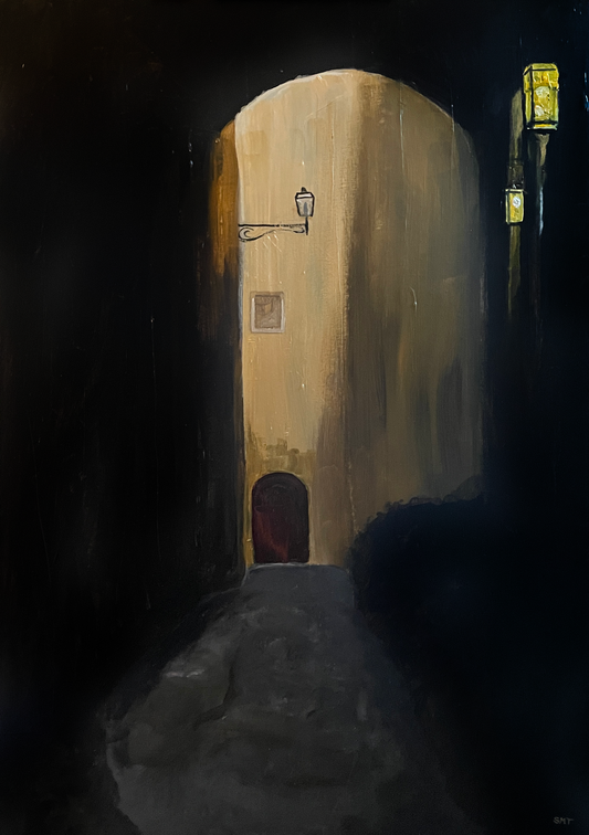 "Vicoli #1" Original Painting 24x36